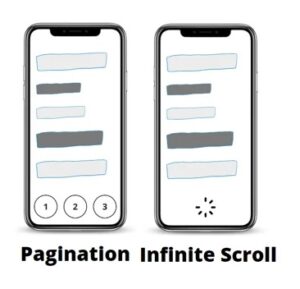 ¿Paginación por números o Scroll infinito?